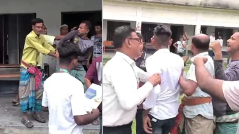 স্কুলে ডেকে শিক্ষার্থীদের চুল কাটলেন সভাপতি: অভিভাবক-কর্তৃপক্ষ হাতাহাতি